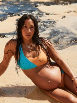 Roxy Colorblock Party - Bralette-Bikinioberteil Für Frauen