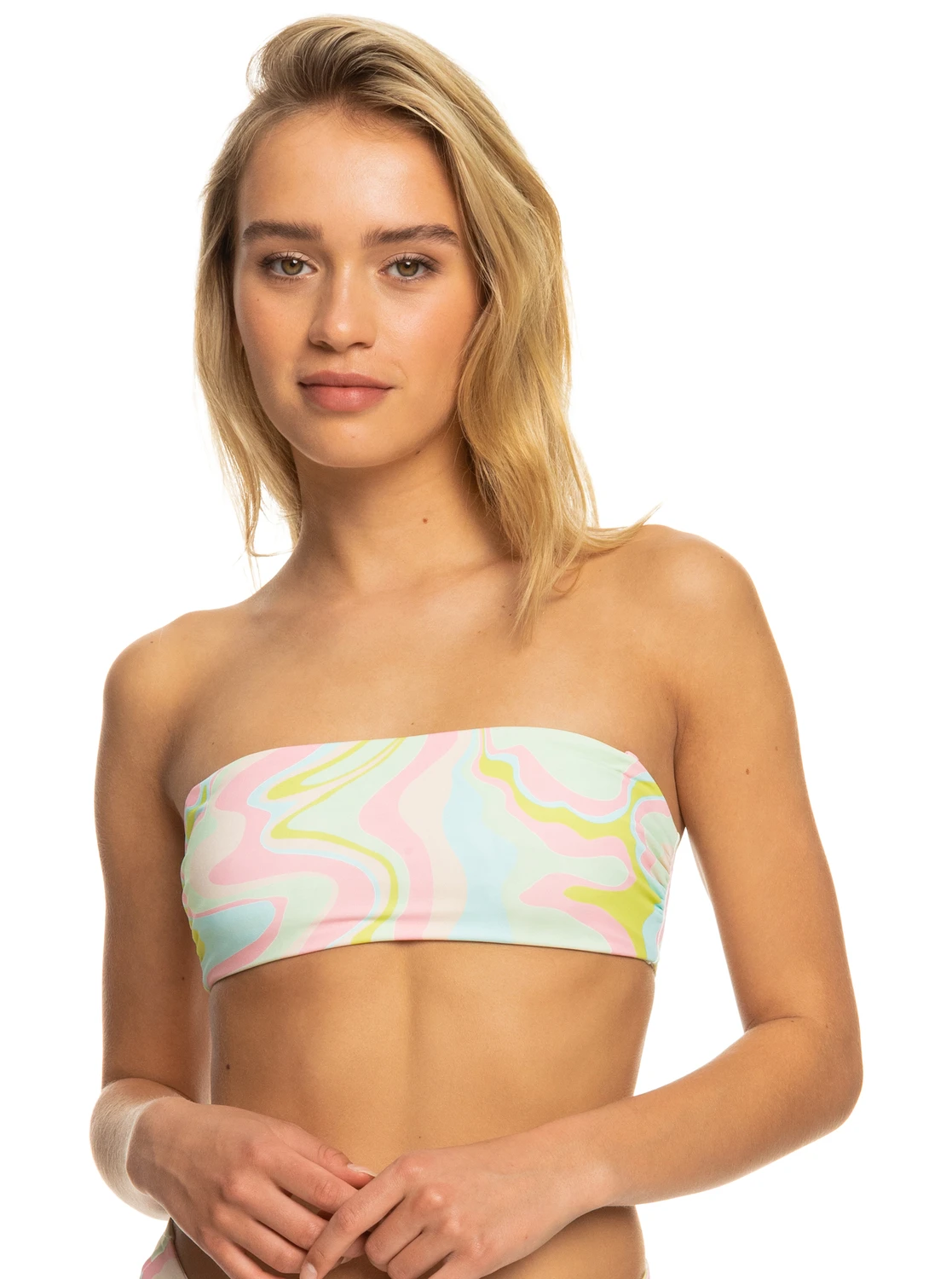 Roxy Tropics Hype - Bandeau-Bikinioberteil Für Frauen – Bild 8